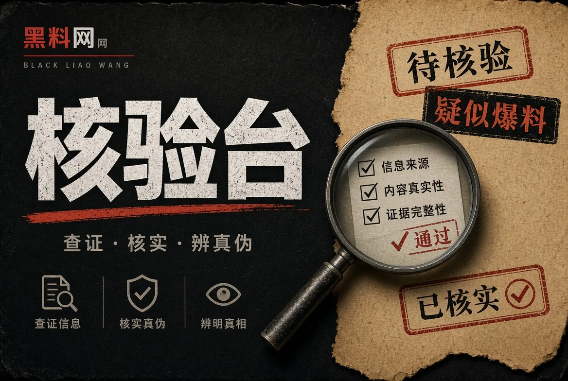 核验台栏目配图